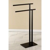 image:imageKingston Brass SCC6035 Edenscape Freestanding TowelRack Oil Rubbed BronzeMatte Black