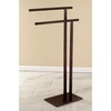 image:imageKingston Brass SCC6035 Edenscape Freestanding TowelRack Oil Rubbed BronzeOil Rubbed Bronze