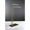image:imageKingston Brass SCC8328 Freestanding Dual Towel Rack in Brushed NickelBrushed Brass