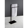 image:imageKingston Brass SCC8328 Freestanding Dual Towel Rack in Brushed NickelOil Rubbed Bronze