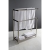 image:imageKingston Brass SCC8360 Edenscape Freestanding Iron Towel Rack Matte BlackBrushed Nickel