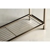 image:imageKingston Brass SCC8360 Edenscape Freestanding Iron Towel Rack Matte BlackBrushed Nickel