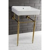 image:imageKingston Brass VPB30167 Edwardian Console Sink Legs Brushed Brass 16 x 155 x 30Brushed Brass
