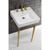 image:imageKingston Brass VPB30167 Edwardian Console Sink Legs Brushed Brass 16 x 155 x 30Brushed Brass