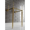 image:imageKingston Brass VPB30167 Edwardian Console Sink Legs Brushed Brass 16 x 155 x 30Brushed Brass