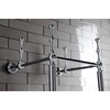 image:imageKingston Brass VPB30167 Edwardian Console Sink Legs Brushed Brass 16 x 155 x 30Polished Chrome