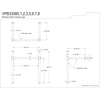 image:imageKingston Brass VPB33083 Imperial Stainless Steel Console Sink Leg Antique Brass