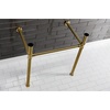 image:imageKingston Brass VPB33087 Imperial Console Sink Legs Brushed Brass 2519 x 1694 x 305Brushed Brass