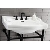 image:imageKingston Brass VPB33087 Imperial Console Sink Legs Brushed Brass 2519 x 1694 x 305Matte Black