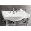 image:imageKingston Brass VPB33087 Imperial Console Sink Legs Brushed Brass 2519 x 1694 x 305Polished Chrome