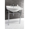 image:imageKingston Brass VPB33087 Imperial Console Sink Legs Brushed Brass 2519 x 1694 x 305Polished Chrome