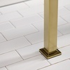 image:imageKingston Brass VPB3322SQ7 Monarch 22Inch Stainless Steel Console Sink Legs Brushed BrassBrushed Brass