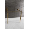 image:imageKingston Brass VPB33281 Edwardian Console Sink Legs Polished Chrome 28 x 1894 x 33Brushed Brass