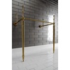 image:imageKingston Brass VPB33281 Edwardian Console Sink Legs Polished Chrome 28 x 1894 x 33Brushed Brass