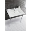 image:imageKingston Brass VPB33281 Edwardian Console Sink Legs Polished Chrome 28 x 1894 x 33Polished Chrome