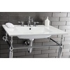 image:imageKingston Brass VPB33281 Edwardian Console Sink Legs Polished Chrome 28 x 1894 x 33Polished Chrome