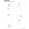 image:imageKingston Brass VPB532P Imperial Console Sink Legs White 2894 x 375 x 375