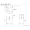 image:imageKingston Brass XBH2317331 Franklin Brass Console Sink Legs Polished Chrome