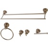 image:imageKingston Brass BAH8213478SB Concord 5Piece Bathroom Accessory Sets Brushed BrassBrushed Nickel