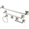 image:imageKingston Brass BAHK3212478K Serano 5Piece 18Inch and 24Inch Towel Bars Bathroom Accessory Set in Matte BlackBrushed Nickel