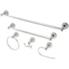 image:imageKingston Brass BAHK5012478SN Mesa Verde 5Piece 18Inch and 24Inch Towel Bars Bathroom Accessory Set in Brushed NickelPolished Chrome