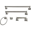image:imageKingston Brass BAHK602124787 Milton 5Piece 18Inch and 24Inch Towel Bars Bathroom Accessory Set in Brushed BrassBrushed Nickel