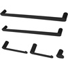 image:imageKingston Brass BAHK6112478MB Dessau Bathroom Hardware Set Matte Black 2525 x 125 x 288Matte Black