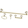 image:imageKingston Brass BAK1111478MB Victorian 4Piece 24Inch Towel Bar Bathroom Accessory Set in Matte BlackBrushed Brass