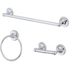 image:imageKingston Brass BAK31248PB Victorian 3Piece Bathroom Accessory Set Polished BrassPolished Chrome
