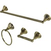 image:imageKingston Brass BAK4181148AB Metropolitan 3Piece 24Inch Towel Bar Bathroom Accessory Set in Antique BrassAntique Brass