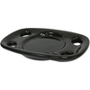 image:imageKingston Brass BATD9116BK Water Onyx Black Porcelain Toothbrush and Tumbler Holder Dish Black