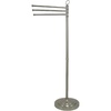 image:imageKingston Brass CC2025 Vintage Freestanding TowelRack 3912Inch Height 10Inch Base Diameter Oil Rubbed BronzeBrushed Nickel