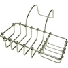 image:imageKingston Brass CC2161 Vintage 8Inch X 4Inch Claw Foot Bath Soap and Sponge Holder 914Inch Polished ChromePolished Chrome