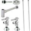image:imageKingston Brass CC43101DLVKB30 Contemporary Sink Trim Kit with Drain and Bottle Trap Polished ChromePolished Chrome
