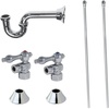 image:imageKingston Brass CC43101LKB30 Trimscape Traditional Plumbing Sink Trim Kit with PTrap in Polished ChromePolished Chrome
