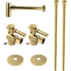 image:imageKingston Brass CC43202DLLKB30 Trimscape Modern Plumbing Sink Trim Kit with Bottle Trap in Polished BrassPolished Brass