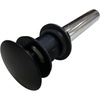 image:imageKingston Brass EV6003 Push PopUp Drain with Overflow Hole 22 Gauge Antique BrassMatte Black