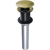 image:imageKingston Brass EV7005 Designer Trimscape 2Inch Brass PopUp Drain Assembly less Overflow Oil Rubbed BronzeAntique Brass