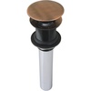 image:imageKingston Brass EV7005 Designer Trimscape 2Inch Brass PopUp Drain Assembly less Overflow Oil Rubbed BronzeAntique Copper