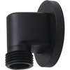 image:imageKingston Brass K173M6 Shower Scape Wall Mount Supply Elbow Polished NickelMatte Black