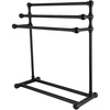 image:imageKingston Brass SCC8230 Maximilien 28 Freestanding Pedestal 3Tier Towel Rack Matte Black