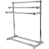 image:imageKingston Brass SCC8231 Maximilien 28 Freestanding Pedestal 3Tier Towel Rack Polished Chrome