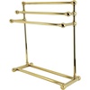 image:imageKingston Brass SCC8232 Maximilien 28 Freestanding Pedestal 3Tier Towel Rack Polished Brass