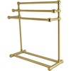 image:imageKingston Brass SCC8237 Maximilien 28 Freestanding Pedestal 3Tier Towel Rack Brushed Brass
