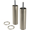 image:imageKingston Brass VPBL514888 Extension Leg Brushed Nickel
