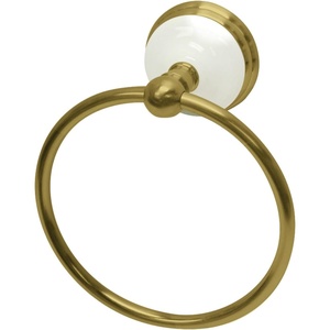image:imageKingston Brass BA1114SN Victorian TowelRing 6Inch Brushed NickelBrushed Brass