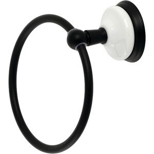 image:imageKingston Brass BA1114SN Victorian TowelRing 6Inch Brushed NickelMatte Black