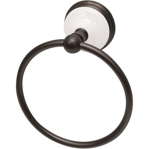 image:imageKingston Brass BA1114SN Victorian TowelRing 6Inch Brushed NickelOil Rubbed Bronze
