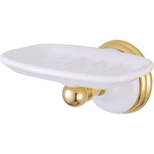image:imageKingston Brass BA1115BB Victorian WallMount Soap Dish Holder Brushed Brass 538 x 444 x 275Polished Brass