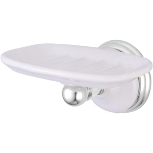 image:imageKingston Brass BA1115BB Victorian WallMount Soap Dish Holder Brushed Brass 538 x 444 x 275Polished Chrome